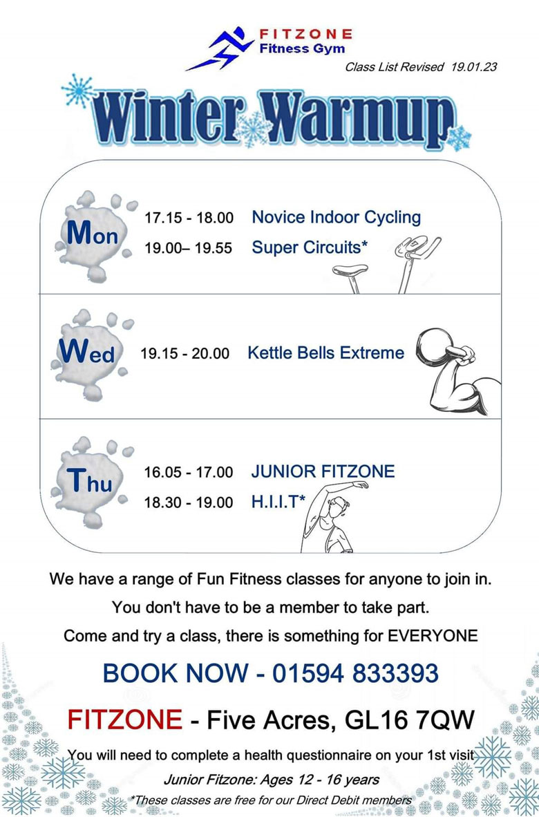 Fitzone Classes Forest of Dean Gymnastics and Fitness